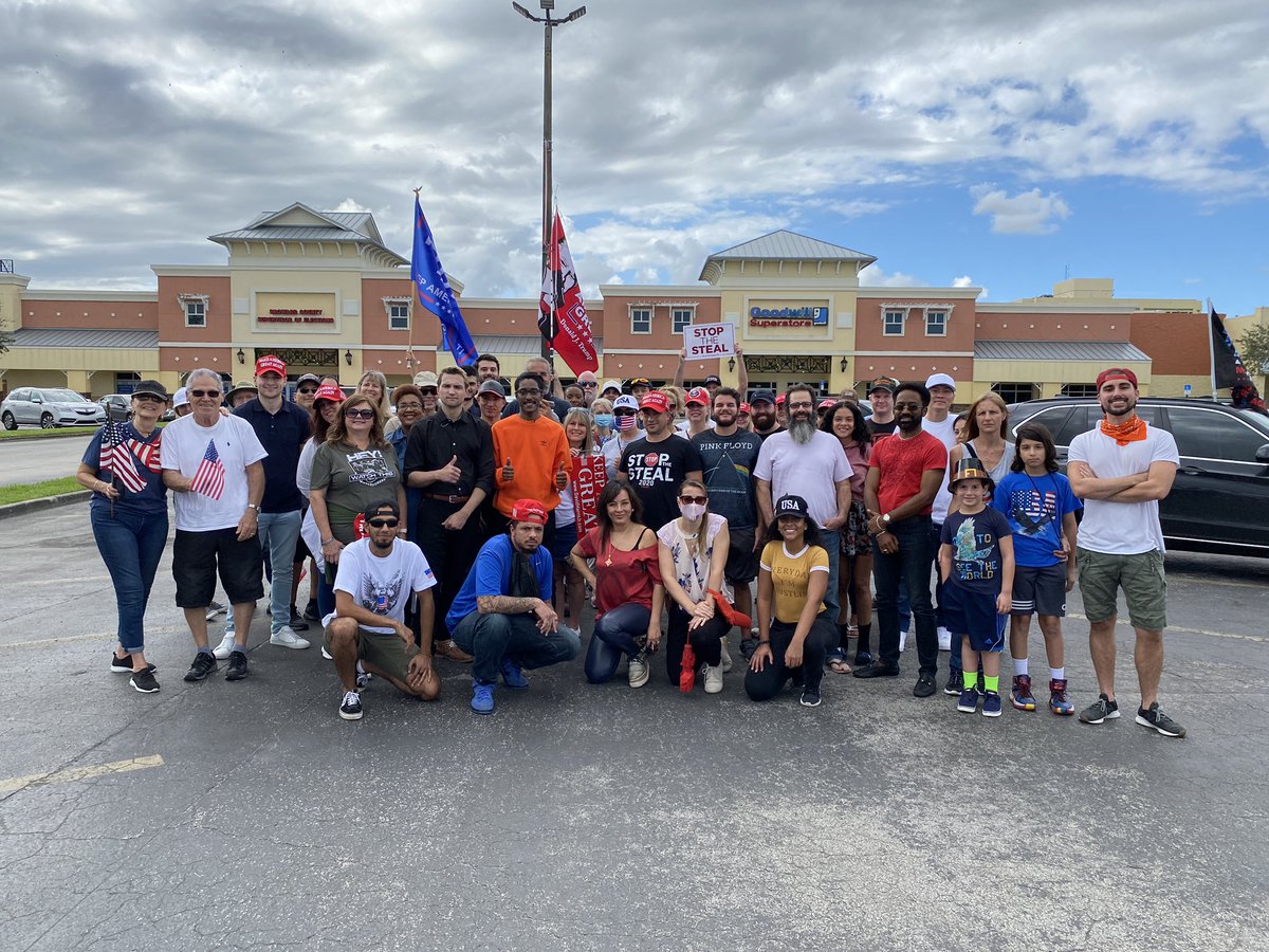 After Chicago, we flew down to Fort Lauderdale in Florida to do a meeting that I cannot mention. We also set up an impromptu rally the following day.