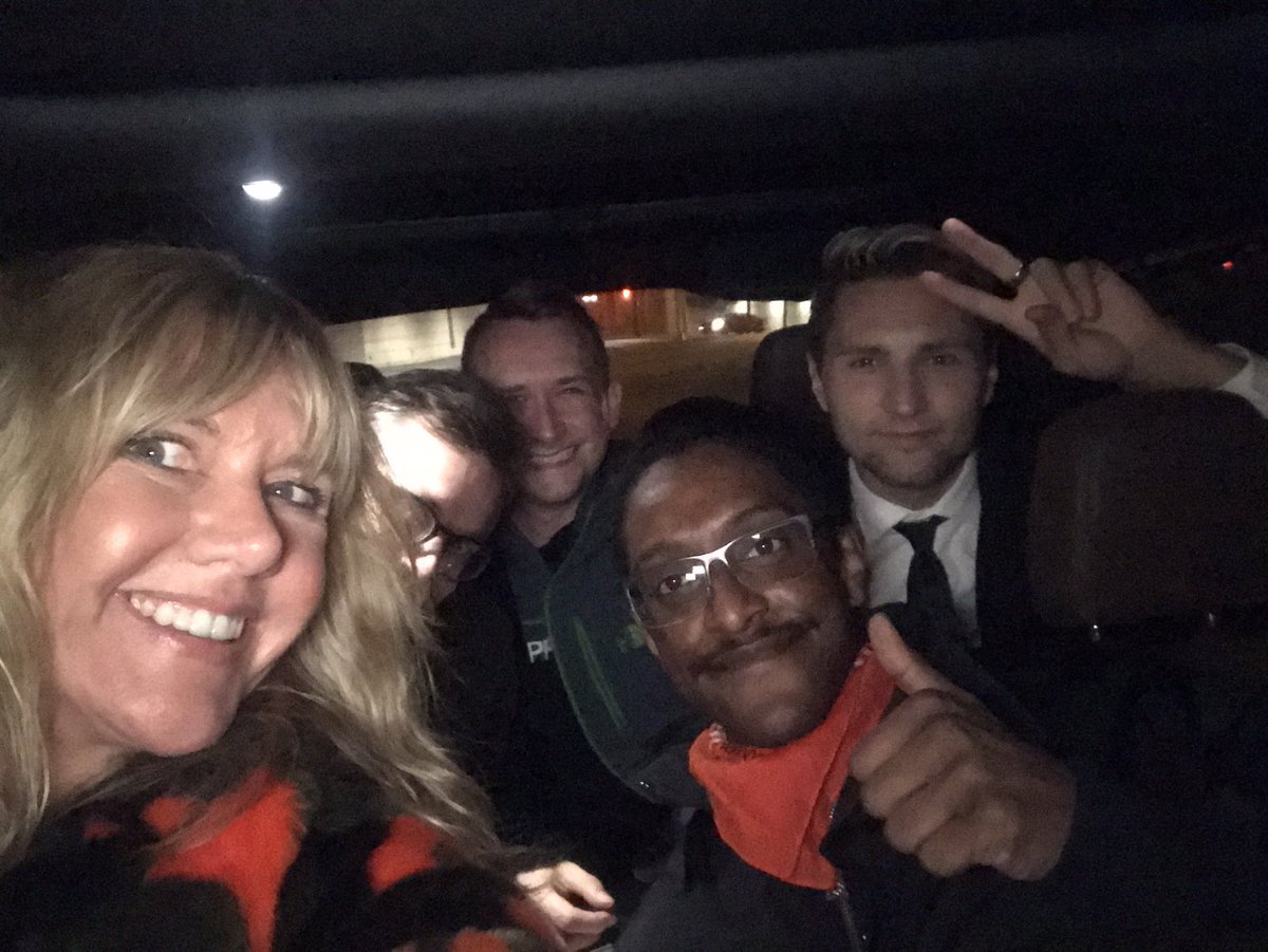 We rolled out with STS national leadership afterwards.