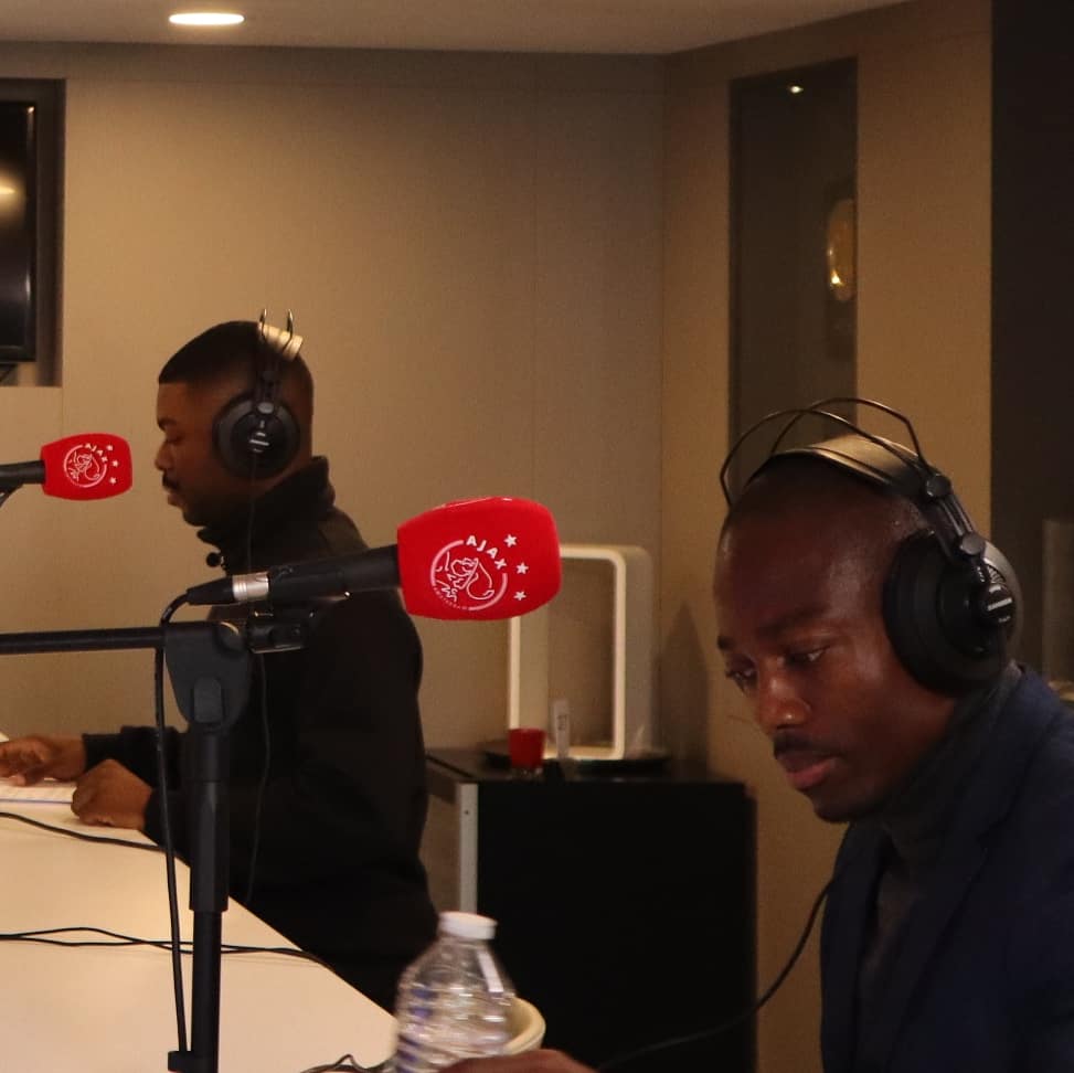 enoh_eyong's tweet photo. Ajax Podcast S03E07 with two Ajax legends:Danny Blind and Edwin Vander Sa.
Hosted by @davidthehost and https://t.co/9wjc7rlPuk the link below to listen to the full podcast.
https://t.co/eSjyuvL8RW
#FootballThings
#AjaxLegends
#EEPodcasting https://t.co/dKdHoa3pvT