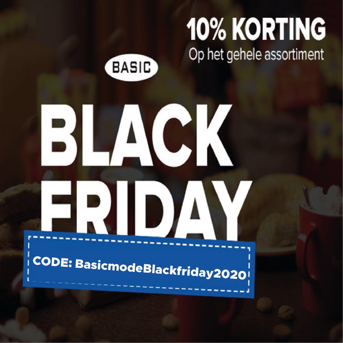 BasicModeShop's tweet image. Black Friday ook bij Basic Mode. Kijk in de webshop voor de beste Basics 👇 #BlackFriday #CyberMonday