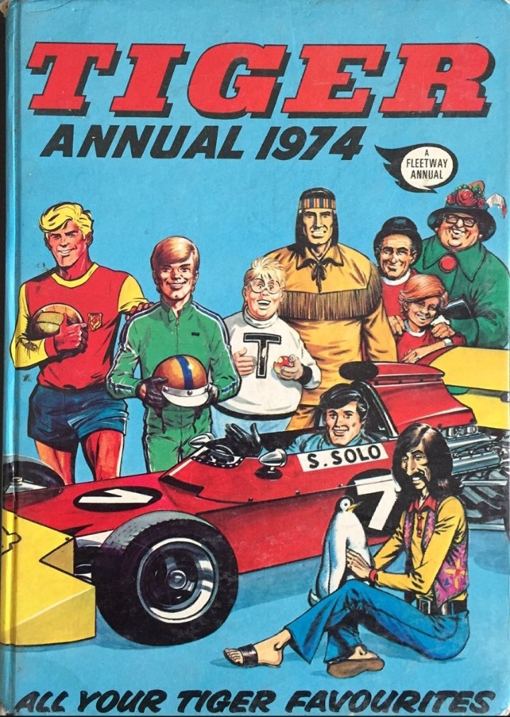 ...which was a bit of a problem for British comics, who were fast losing the battle for attention as kids chose to watch TV rather than read.