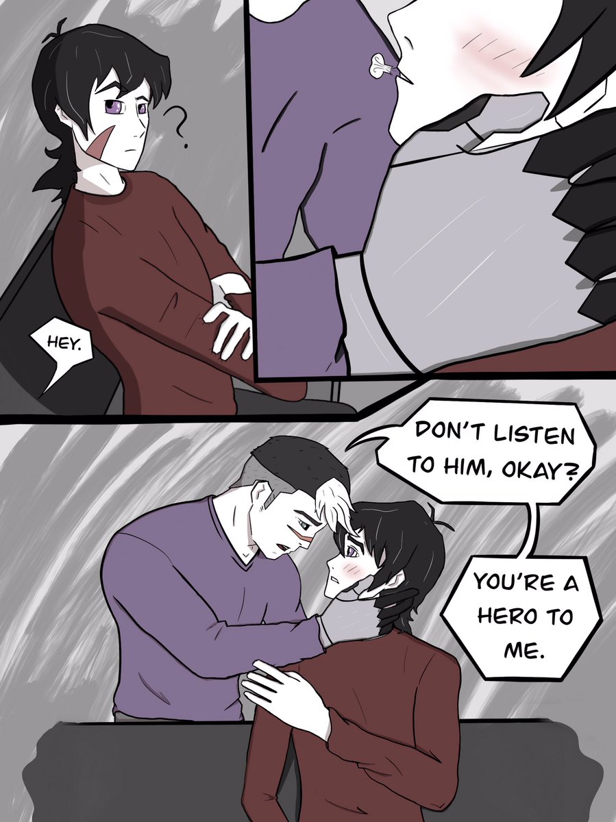 A Hero To Me (1/2) #sheith

Continuing my #spidersheith story finally!! And my first legit comic too!