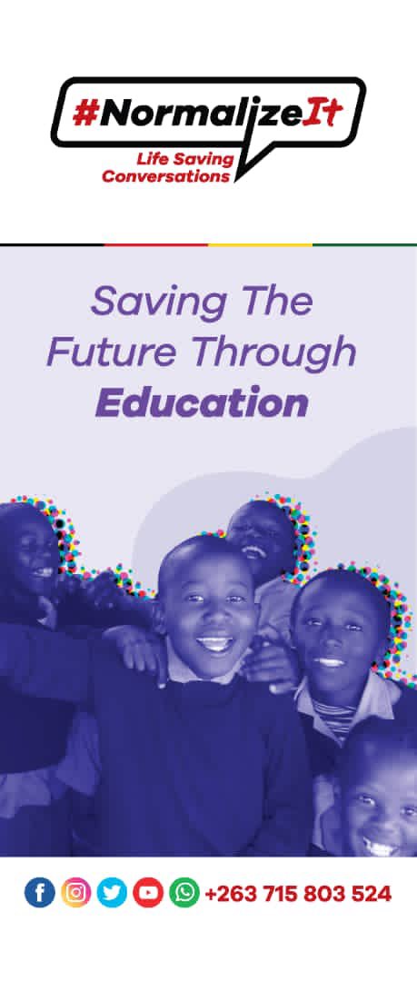 dotyouthzim's tweet image. 1/2 Yesterday Right Here, Right Now Zimbabwe
 launched #NormalizeIt media campaign on Comprehensive Sexuality Education. The campaign is running with the theme: Normalizing life saving conversations. It will be running on all social media platforms 
#NormalizeIt
#CSE
@MyAgeZim