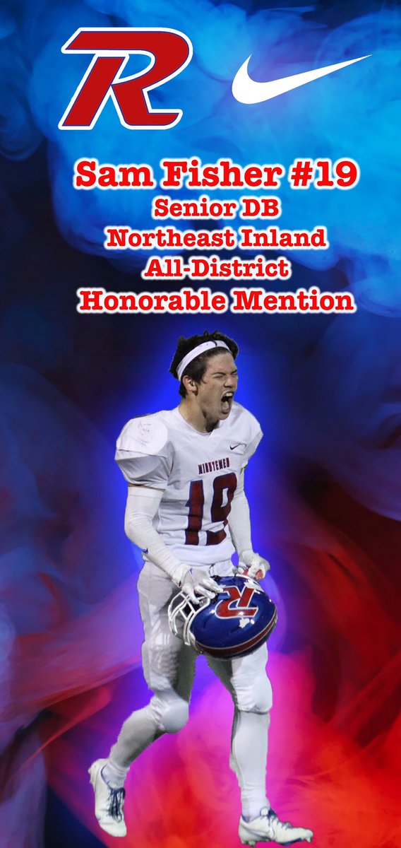 coachdamico32's tweet photo. Congrats Sam Fisher❗️🐟🔴⚪️🔵🏈 https://t.co/BNUp60F1SN