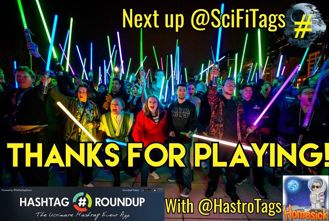 BoozeBrosTags's tweet photo. Thank you all so much for joing us for #ImGettingExcitedFor with your host @stgavalot
Next up on @HashtagRoundup it's time for more excitement with @SciFiTags hosted by;
@MasterJediMara @mrjafri @MikeSchmidt09 @The1stBAT @SeanMODonnell1 & @CynicalSolo https://t.co/ZBwnoRwr5V