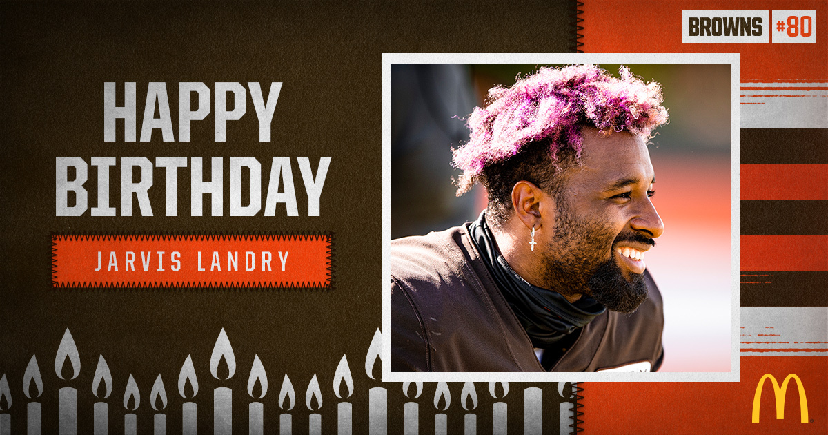 Browns's tweet photo. RT to wish @God_Son80 a Happy Birthday! 🥳 https://t.co/I1YMtbFNf2