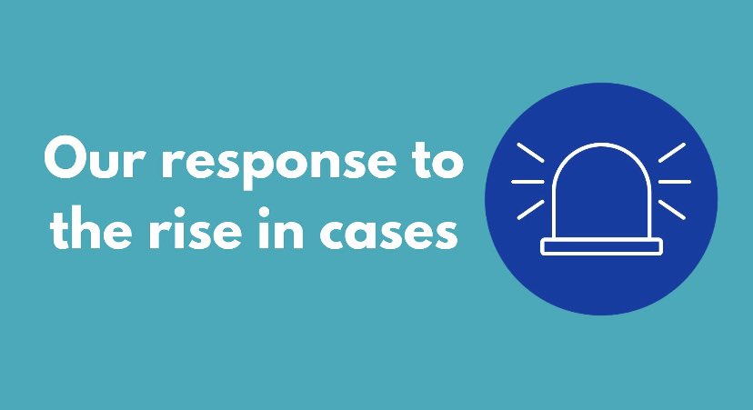 With our dashboard update today we are hitting another unfortunate milestone of 86 new cases. This will be our highest daily increase that we have reported since the beginning of the pandemic. 1/5