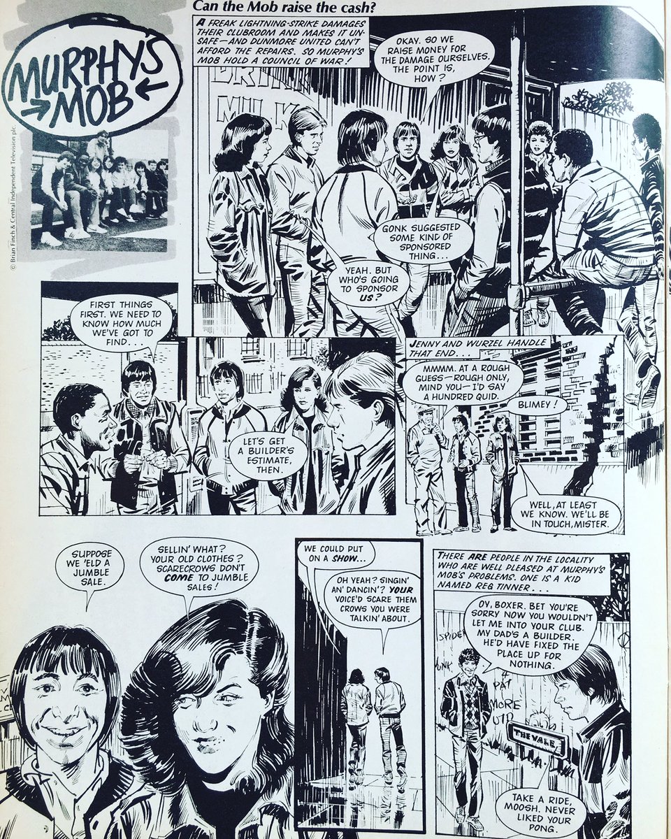 Some of the best British comic artists were hired to work on Look-In: Mike Noble, Arthur Ranson, Harry North, Jim Baikie and many more contributed strips over the years.