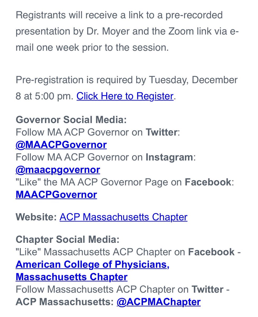 Dr. Elisa Choi, MD, FACP, FIDSA, FAMWA (She/Her) (@drelisachoi) on Twitter photo .<a href="/ACPinternists/">ACP</a> <a href="/ACPMAChapter/">ACP Massachusetts</a> event 12/9 5-6:30pm EST #WomenInMedicine #LeadershipDevelopment w/ special guest <a href="/DarilynMoyer/">Darilyn Moyer</a>. ALL genders welcome. REGISTER by 12/8 5pm: bit.ly/37fDZpz. Must be ACP member, join ACP (free for med students): acponline.org/membership #IMProud .<a href="/ACPinternists/">ACP</a> <a href="/ACPMAChapter/">ACP Massachusetts</a> event 12/9 5-6:30pm EST #WomenInMedicine #LeadershipDevelopment w/ special guest <a href="/DarilynMoyer/">Darilyn Moyer</a>. ALL genders welcome. REGISTER by 12/8 5pm: bit.ly/37fDZpz. Must be ACP member, join ACP (free for med students): acponline.org/membership #IMProud