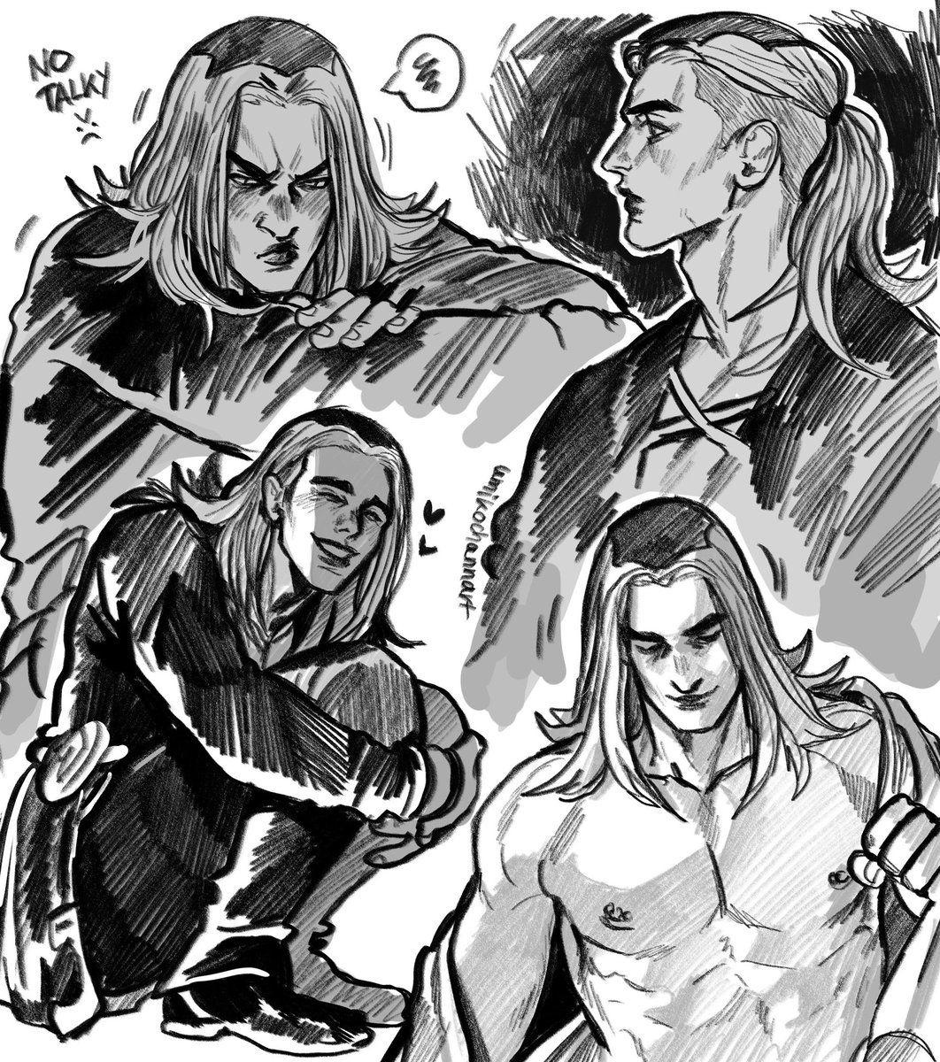 Tried out a new brush ? #jojosbizarreadventure #abbacchio 