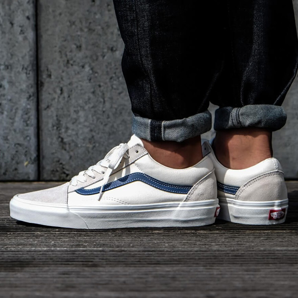 Kicks Deals on Twitter: vintage white/indigo Vans Old Skool is solid at $45 + you can get FREE shipping. BUY HERE -> https://t.co/W1HDiEoVP8 (promotion - use code BF25 at