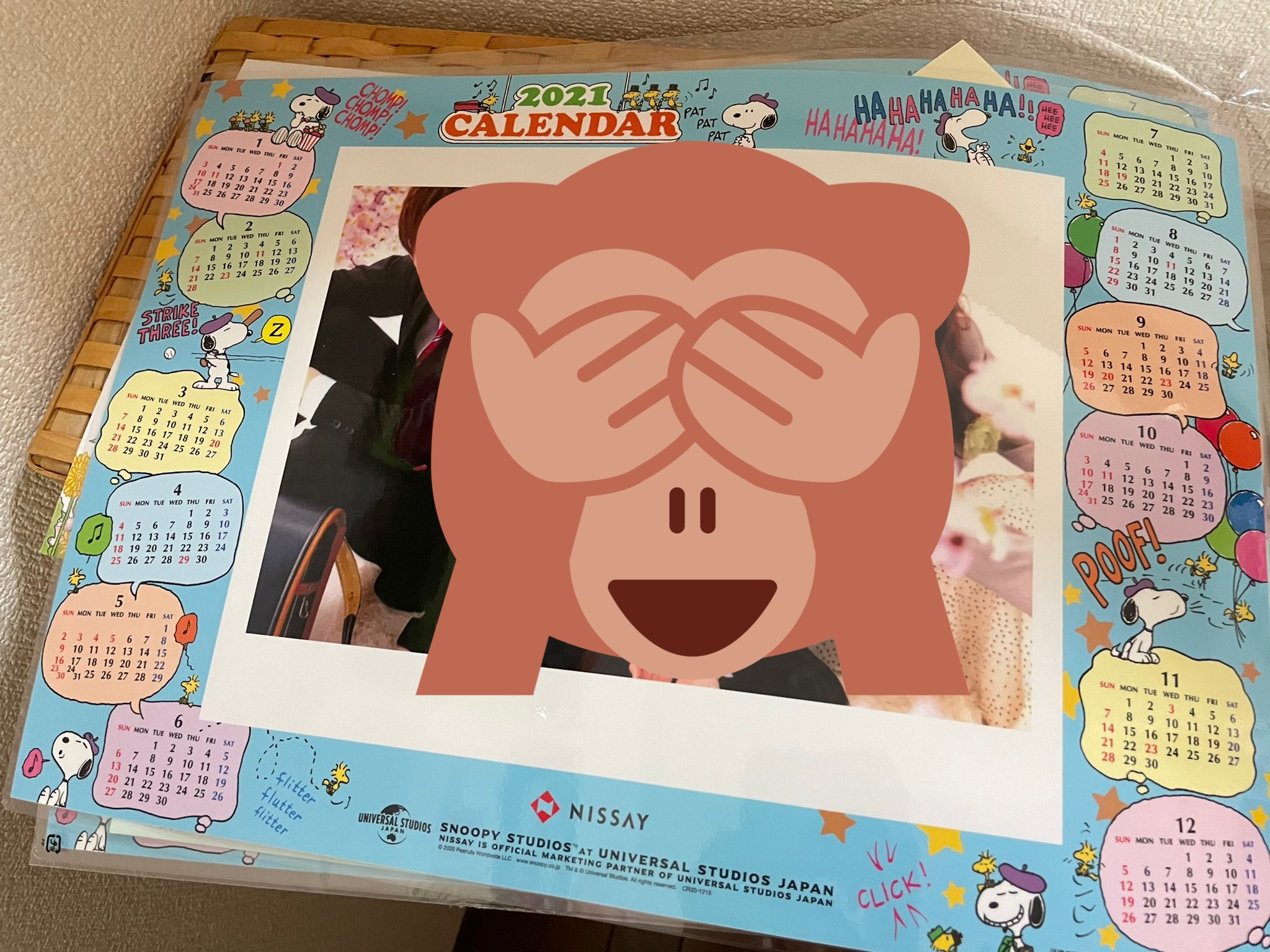 はにー 日本生命の写真入りカレンダー 今年も作っていただきました スヌーピーのジェットコースターのスポンサーさんですもんね スヌーピーカレンダーもかわいいです T Co Waxbmu3gfa Twitter