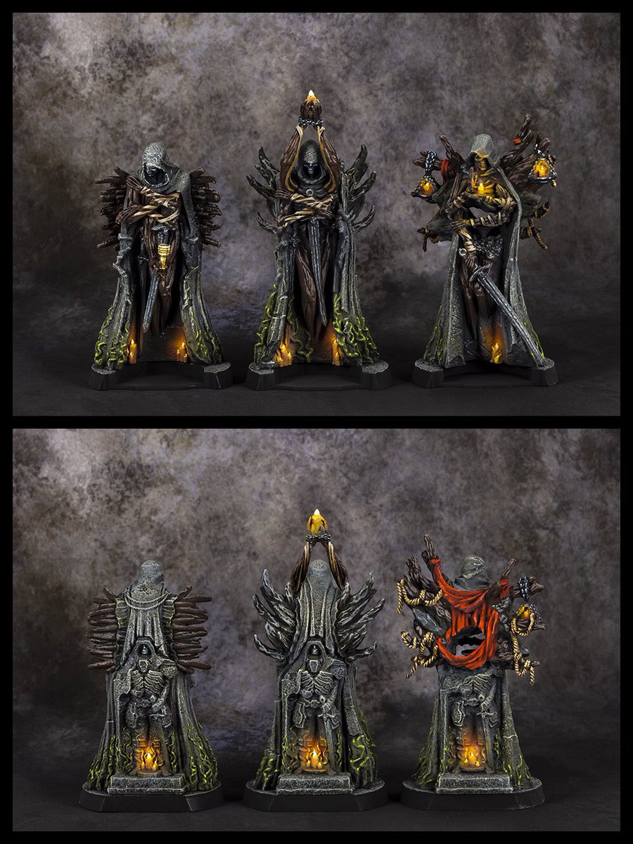 pauljima's tweet photo. Menhirs from Tainted Grail. #miniatures #miniaturepainting #boardgames #awakenrealms #TaintedGrail https://t.co/Knva5aVZ5C