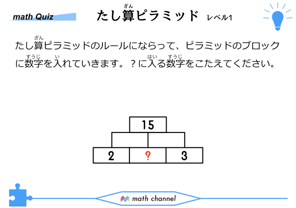 算数クイズ