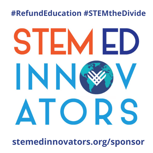 STEMEdInnovator's tweet photo. (1/4) #GivingTuesday is around the corner! Help us #RefundEducation #STEMtheDivide. 

Here are some ways that you can help us reach our goal to fund our Spring Cohort: 

1. Post our image below to your social media accounts and/or change your profile picture to this image! https://t.co/bZmCkUOMB3