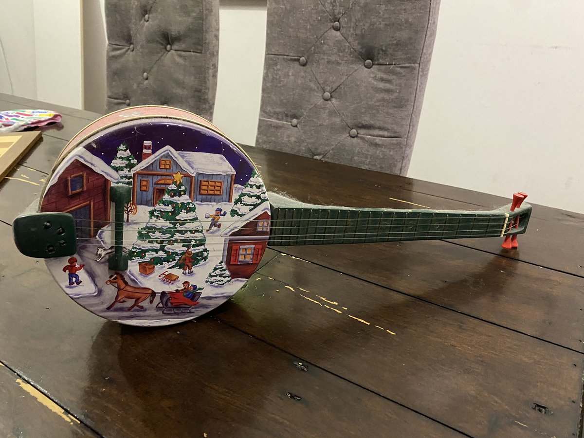 On a total flipside, story-wise, was Lorne Collie, who makes guitars out of moose antlers or cookie tins or bits of random stuff. Just a true character; he gifted me a cookie tin banjo which is still one of my most beloved possessions.  https://www.winnipegfreepress.com/local/would-be-junk-makes-beautiful-music-100605879.html