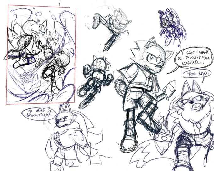 bonus sketches i never really developed o3o 