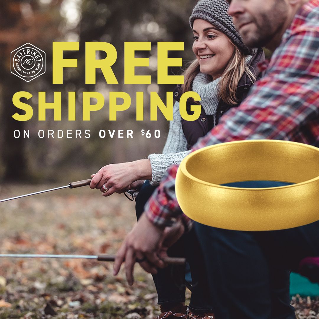 The original silicone wedding ring is built to not only keep you safe, but looks like the real thing. Enjoy free shipping on orders over $60 and take up to 25% off all individual #saferingz at saferingz.com.