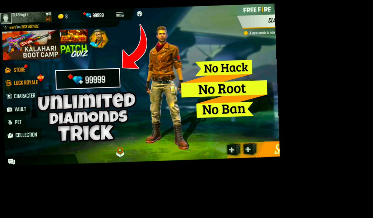 free fire diamond hack 100 working no ban