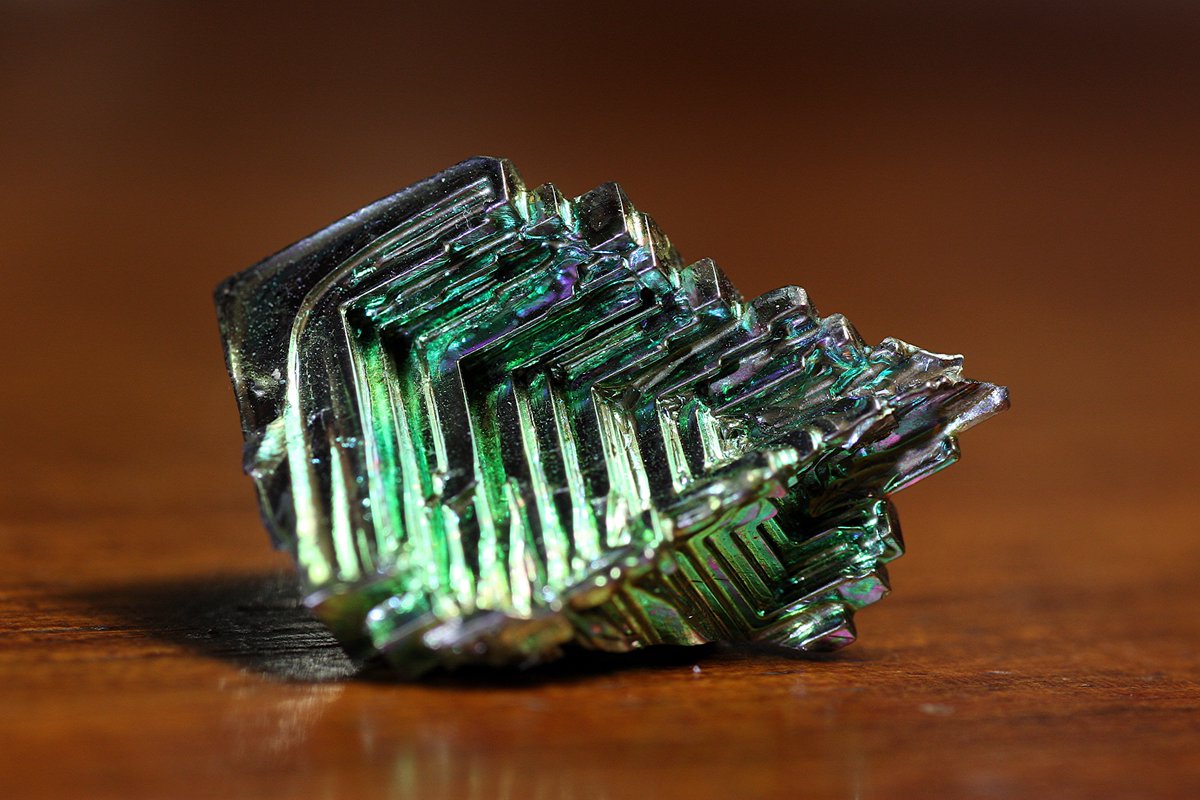 More  #elementphotos of my larger bismuth crystals.