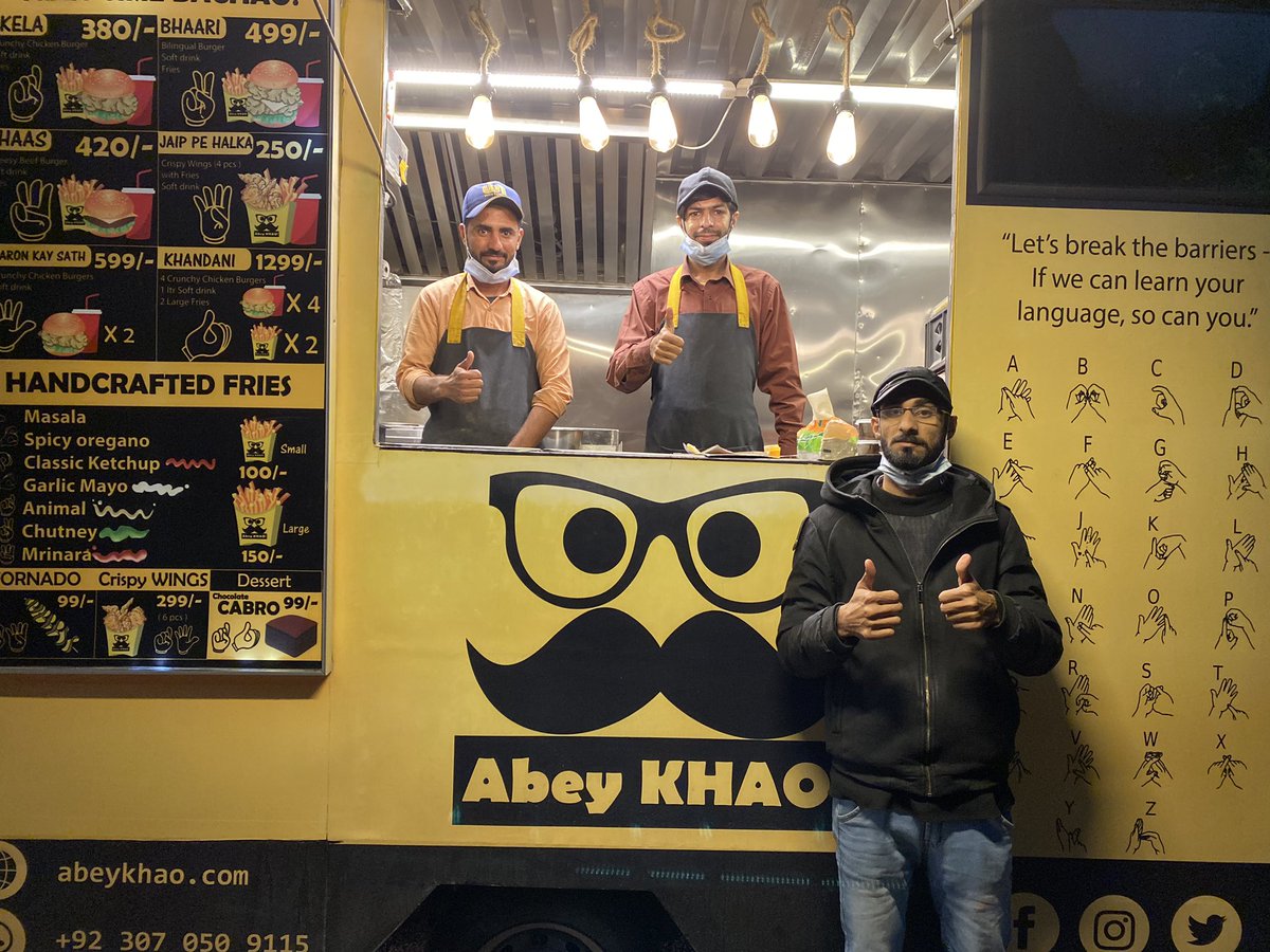 SuccessstoriesP's tweet photo. Our featured story for this week is an amazing inspiration of people who do not speak neither hear but will definitely leave you in awe with what they do.

#successstories.pk will be bringing a complete feature story on @abeykhao place and what they do. https://t.co/sQKqLeq2Xt
