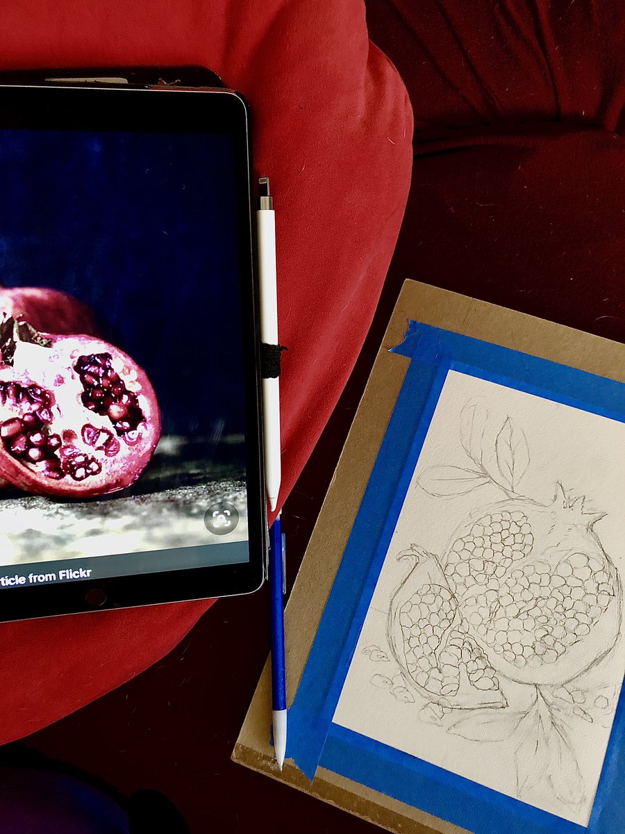 DesignsKalohe's tweet photo. Pomegranates are probably the best fruit https://t.co/qScTPojLFv