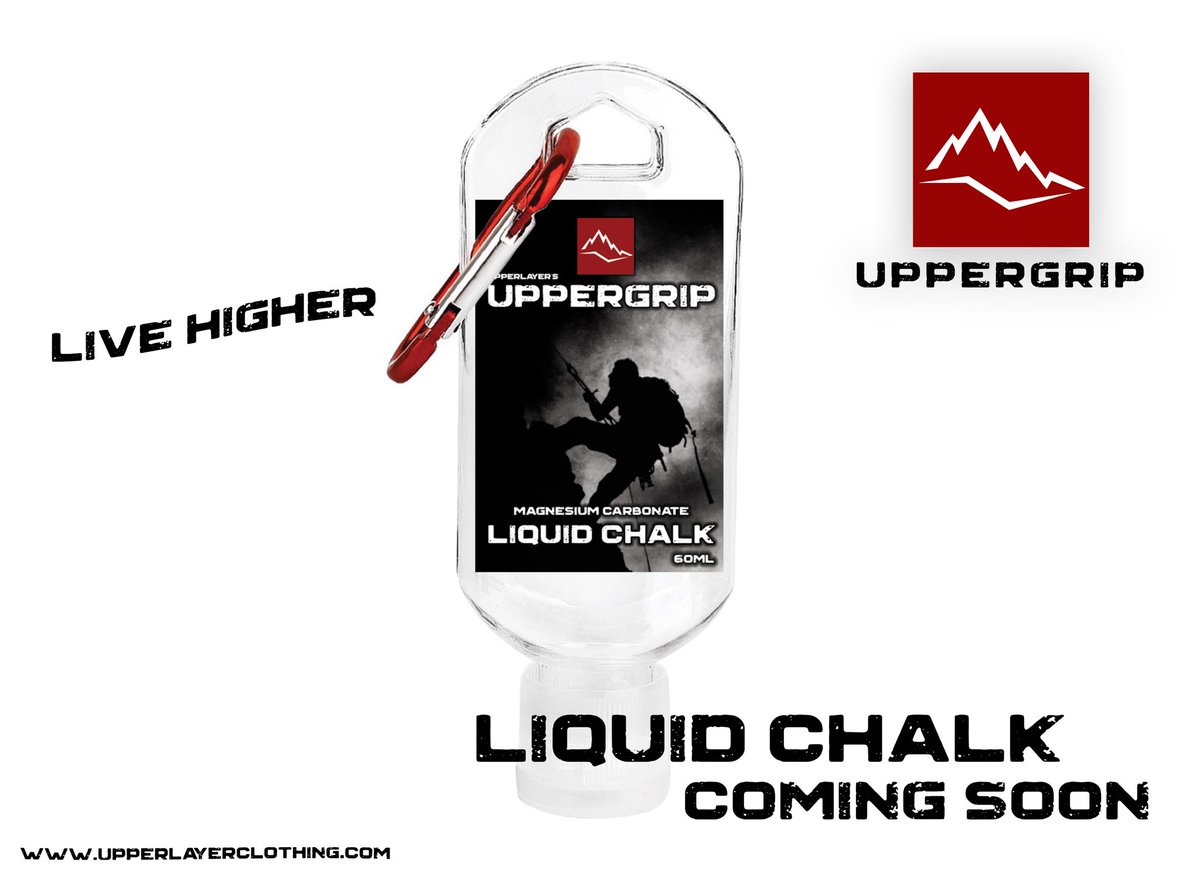 UpperlayerLtd's tweet photo. Packaging designed mock-up made order placed ! can’t wait to release our range of climbing chalk 🧗‍♀️ another string to the upperlayer range #climb #climbers #climbingchalk #uppergrip https://t.co/y3h2ySwX8P @VeteranOwnedUk @XForces @AngelInvestNtwk @pierslinney @TejLalvani https://t.co/6okC1Q9Zcs