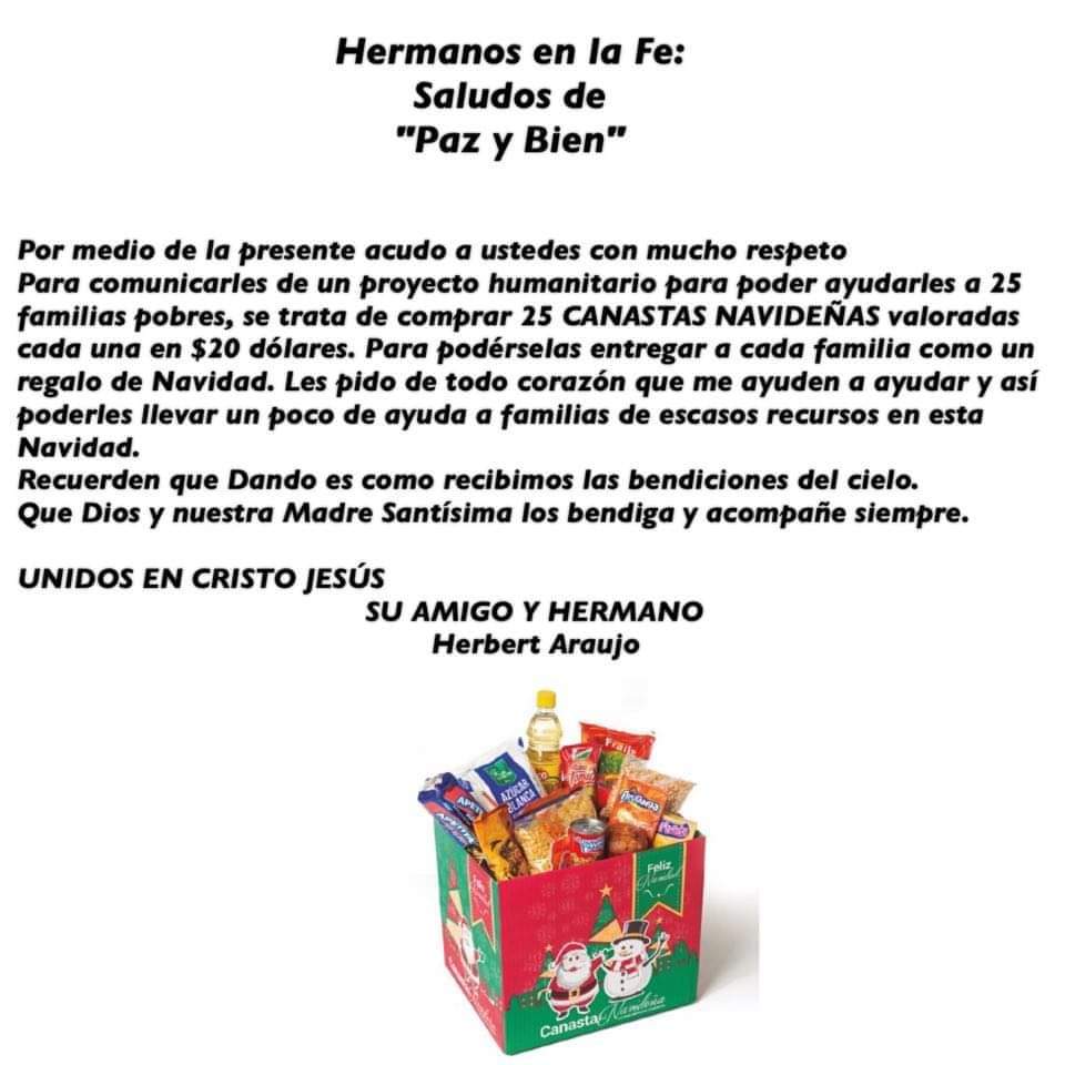 herbert_0110's tweet photo. Amigos y Amigas Providas
Ayúdenme a ayudar con este pequeño proyecto humanitario
Dios les Recompensará.
#ProVidas
#FollowProvida https://t.co/03rf3FUN7K