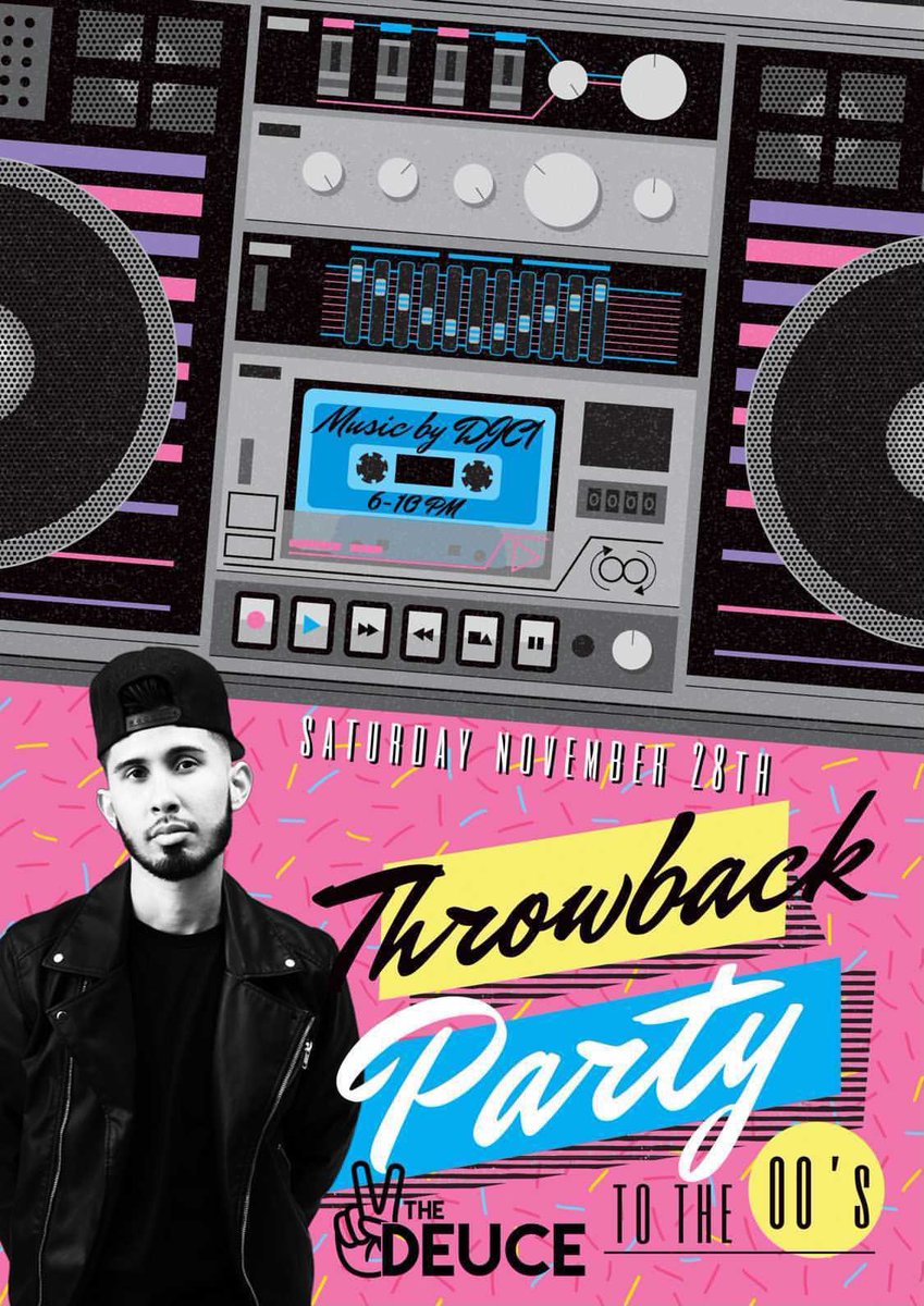 bbandaz's tweet photo. Tonight it is going to be a whole vibe!

2000’s Throwbacks until 10 pm! https://t.co/i3fSxAH4eZ