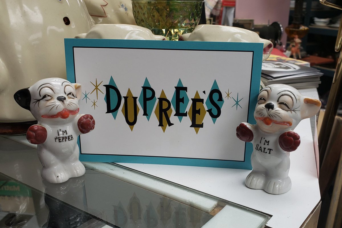 DupreesVintage's tweet photo. New Salt and pepper shakers

#shopsmall #antiques #vintage https://t.co/sDwCCqZGkb