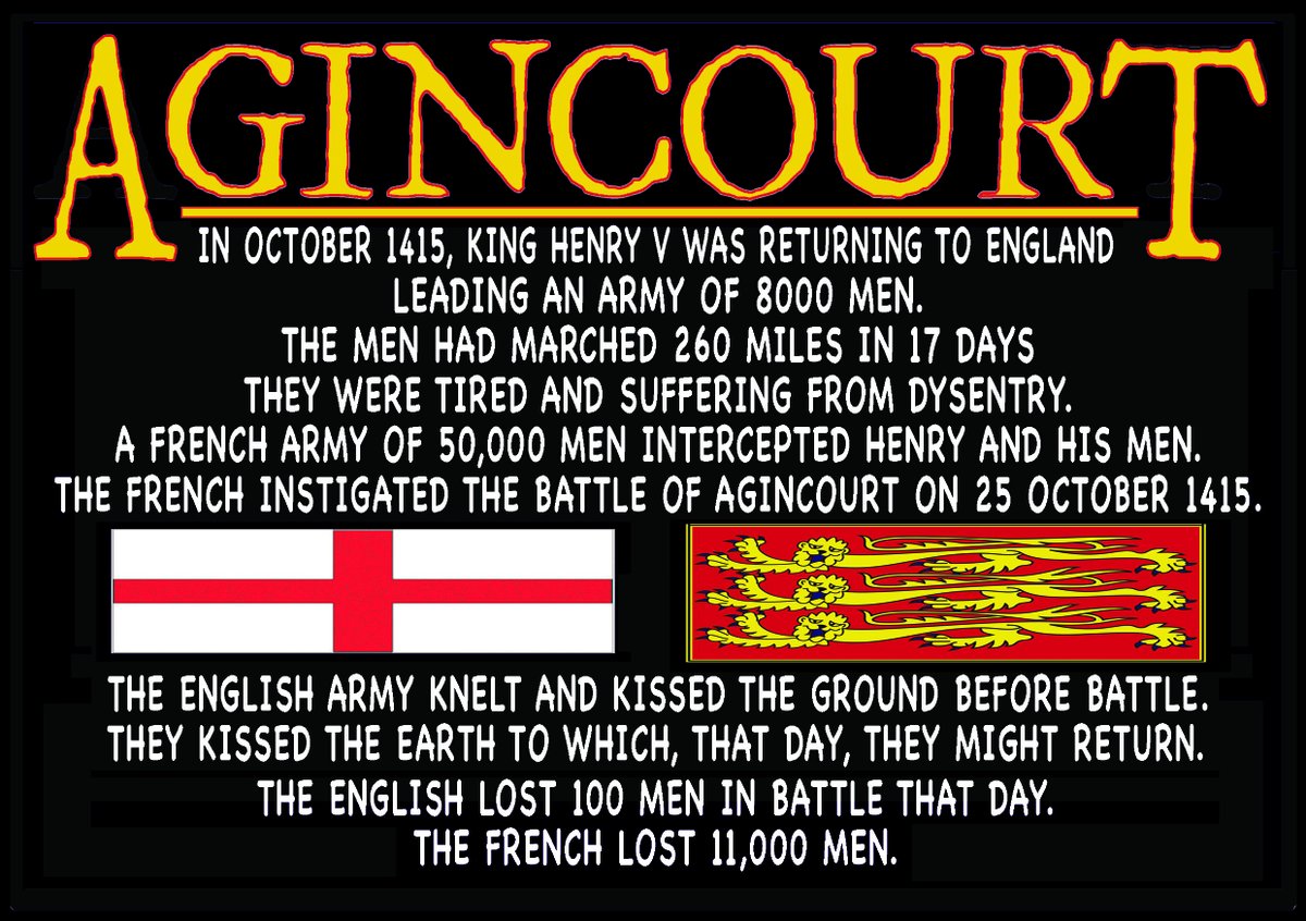 roxyteelondon's tweet photo. #england #englishrugby #englishsoccer #england #henry #crispin #henryv #Shakespeare #underdogs #swinglow #darksatanicmills #christmasjingoism  #fishingquotas Henry V was only 15 miles from home. We made a shirt for the 600th anniversary and have been selling it ever since. https://t.co/VgfvuvbH6b