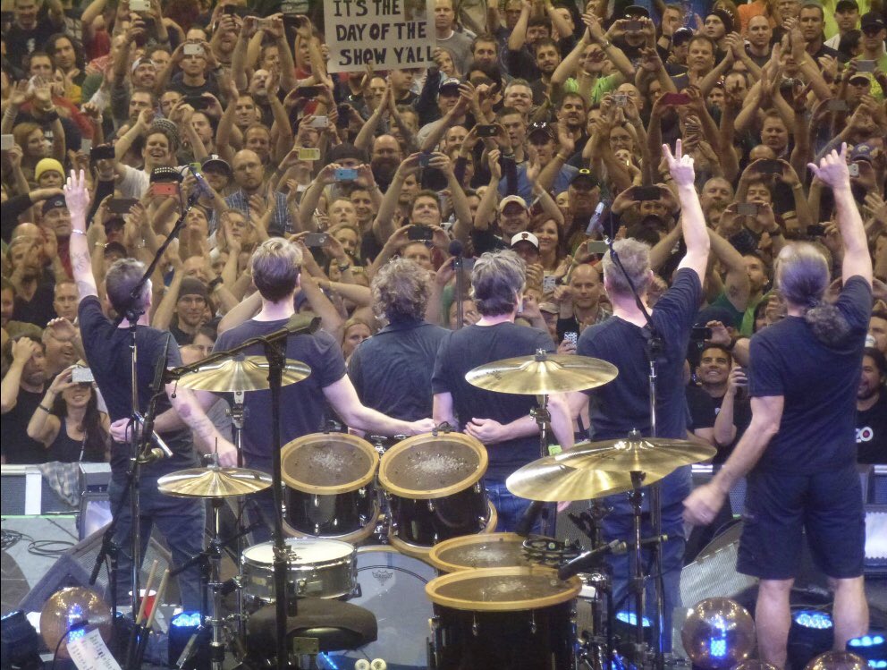 Happy Birthday Matt Cameron of and From Pepsi Center PJ show on 10/22/14. 