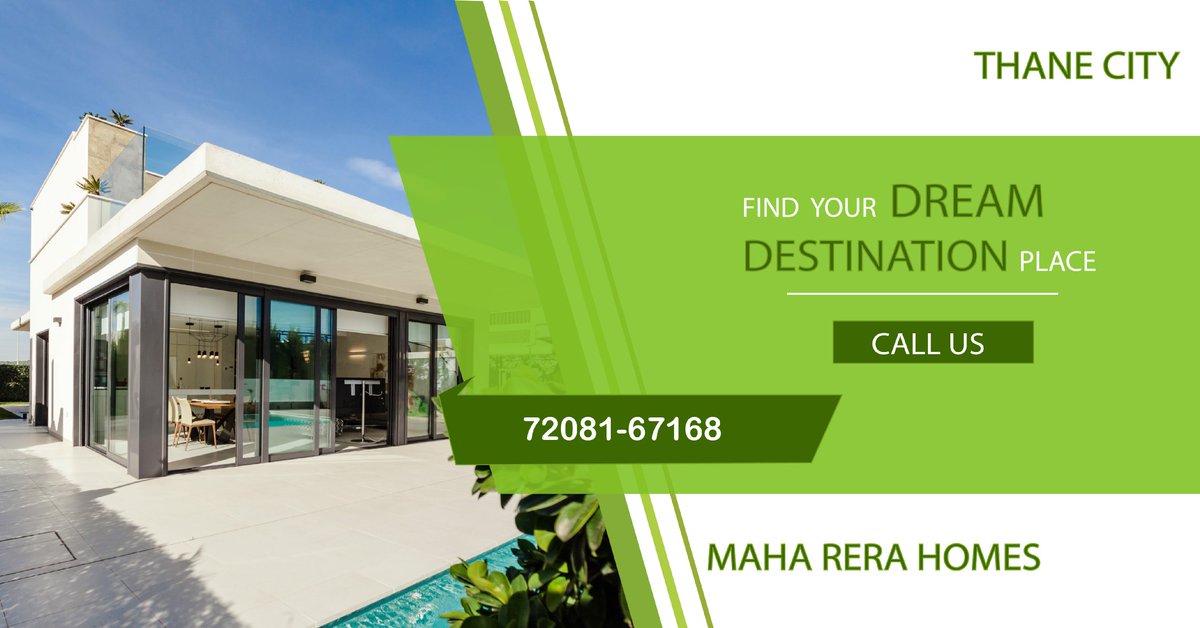 Live a peaceful life in ‘God’s own country’. Find your perfect home in thane with Maha Rera Homes
#property #Thane #realestate #apnaghar #Maharashtra #buylocal #buy