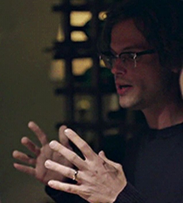 matthew gray gubler but its his hands, a thread: