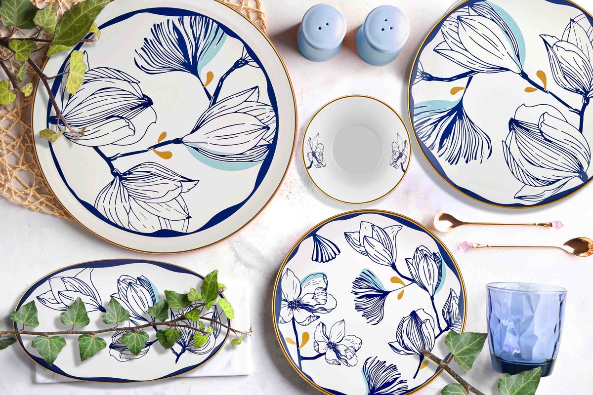 TheMia_UK's tweet photo. Are we ready for the Festive Season? 🥂 Turn your soirées into an elegant affair with our flirty and feminine floral Bleu series 🦋 #MakeItAmazingWithMIA
.
.
.
.
.
.
#tableware #tablewaredesign #plate #onthetable #dinnerware #tabledesign #tabledecor #tablesetting #dinnerwareset https://t.co/UvAqJVisZP