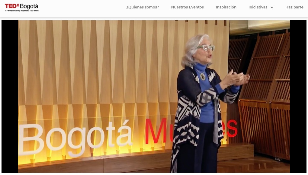 Luz María Gomez
Uno defiende lo que ama y uno ama lo que conoce.
#TEDxBogotáMujeres