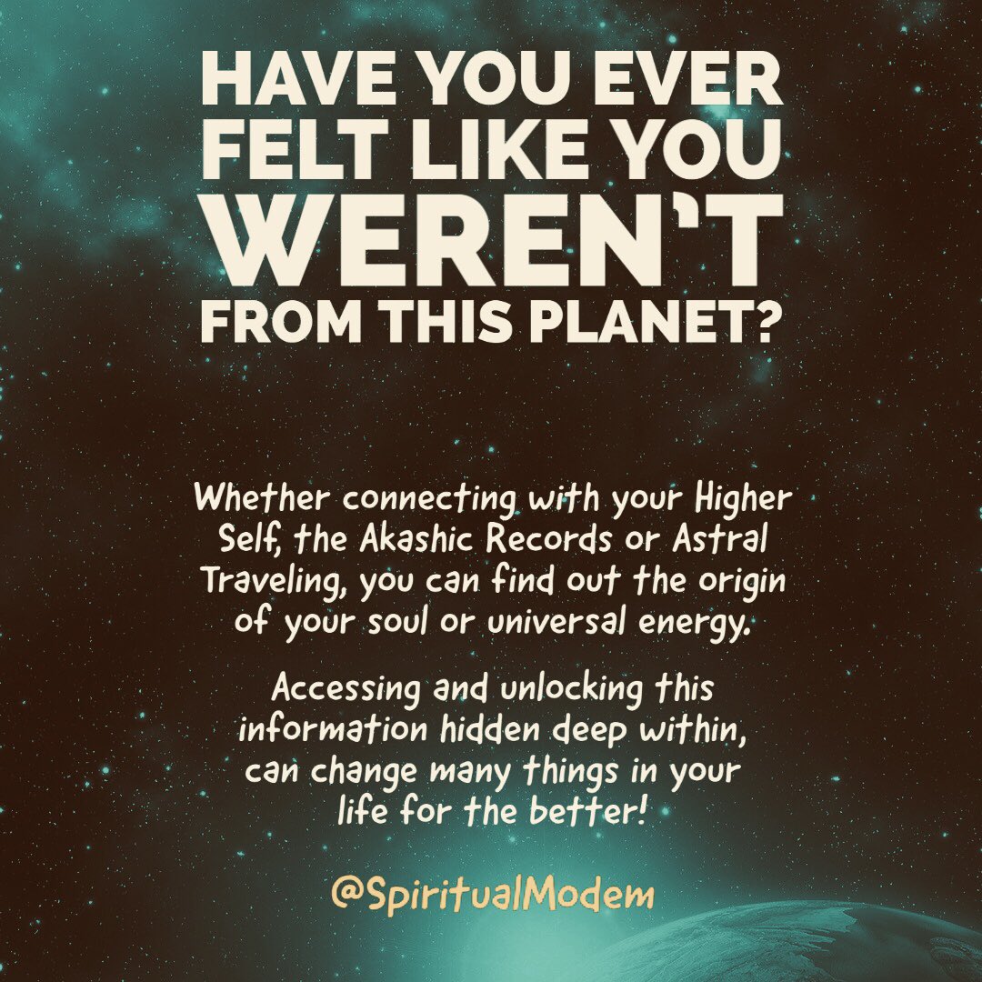 SpiritualModem's tweet image. Tap into your #higherself #pastlife #akashicrecords or #astralprojection to receive a deeper understanding SpiritualModem.Etsy.com
