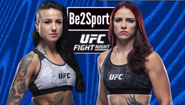 #UFC #UFCVegas15 UFC FIGHT NIGHT
UFC APEX, Las Vegas, Nevada. USA
MAIN CARD: WOMEN'S BANTAMWEIGHT
🇺🇸 ASHLEE EVANS-SMITH 🆚 NORMA DUMOND VIANA 🇧🇷 https://t.co/lf4QOTcC8S