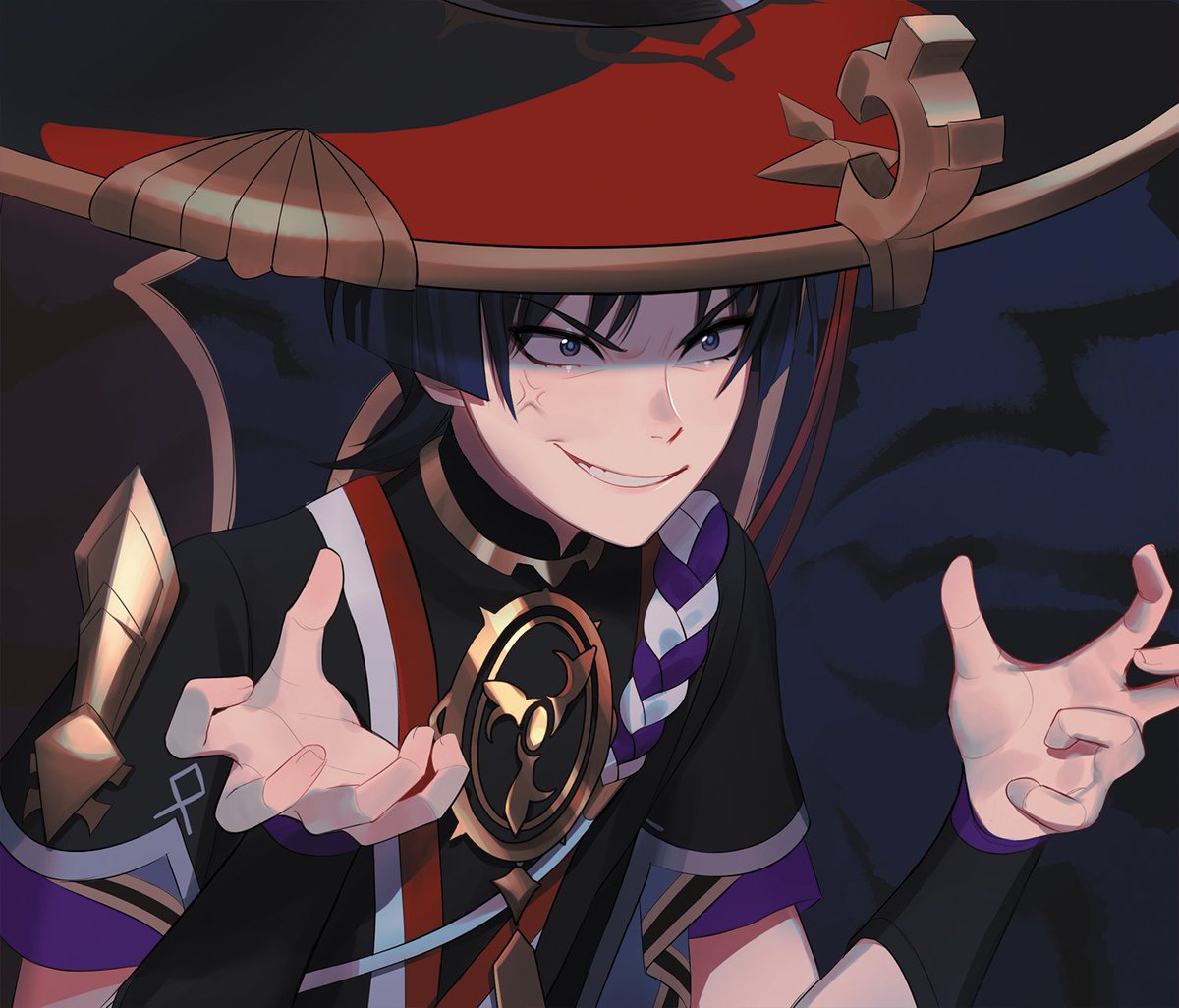 he can be your vagrant from Inazuma or yuor №6 of the Eleven Harbingers of the Fatui