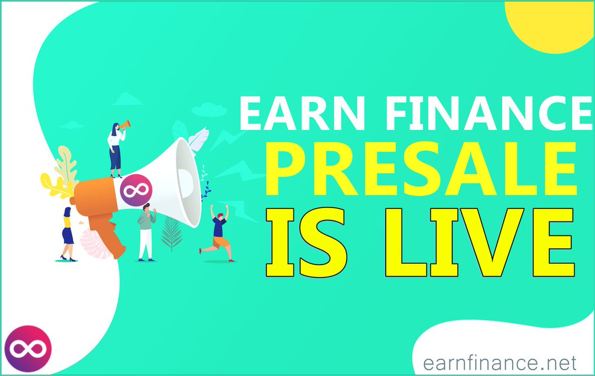 earnfinance1's tweet photo. #earnfinance #YFE A next generation of Decentralized Financial System , #presale event is live , feel free to participate and enjoy our massive bonus (up to 60% ) https://t.co/luGzKnhqdR
#bitcoin #ethereum #defi #airdrop #giveaway #tokensale #ICO #yieldFarming #rewardiqa https://t.co/mm0ejTvAd1