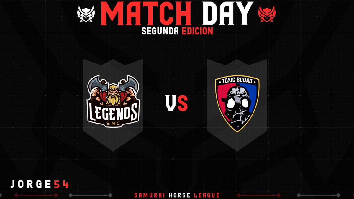 Samurái Horse League (@shleague_gg) on Twitter photo ⛩️MATCHDAY
#SHLLAT • JORNADA 7🌎
JORNADA FINAL
@SmcLegends
🆚
<a href="/TSquadCR/">Toxic Squad 🇵🇾 (Desde 🏡)</a>
🕒19HS🇦🇷 ( GMT -3 )
🎙️ N/A • 📺 N/A ⛩️MATCHDAY
#SHLLAT • JORNADA 7🌎
JORNADA FINAL
@SmcLegends
🆚
<a href="/TSquadCR/">Toxic Squad 🇵🇾 (Desde 🏡)</a>
🕒19HS🇦🇷 ( GMT -3 )
🎙️ N/A • 📺 N/A