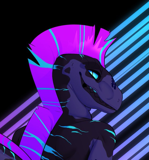 NSFW sona commission for a patron!  💜N E O N  S T R I P E S💙 https://t.co/4RSB9nXbbQ<a href="/tag/furry"class="tags"><span>#furry</span></a><a href="/tag/fanart"class="tags"><span>#fanart</span></a><a href="/tag/nsfw"class="tags"><span>#nsfw</span></a><a href="/tag/fanartfriday"class="tags"><span>#fanartfriday</span></a><a href="/tag/aggretsuko"class="tags"><span>#aggretsuko</span></a>