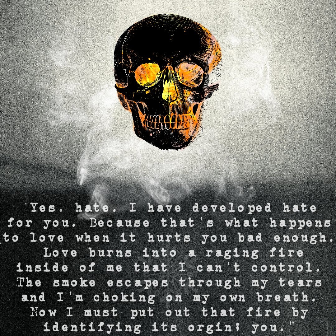 Shnowflake27's tweet photo. "A Letter You'll Never See"
Follow me on insta: shnowflake27
#poems #poetry #love #hate #Instagram #burningskull #shnowflake #writer #WritingCommunity #wattpadwriter #newpoet #fire #smoke https://t.co/pOoNPuKrPx