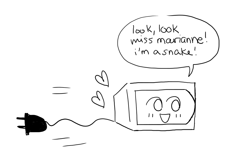 OC] snake time 」gertritudeの漫画