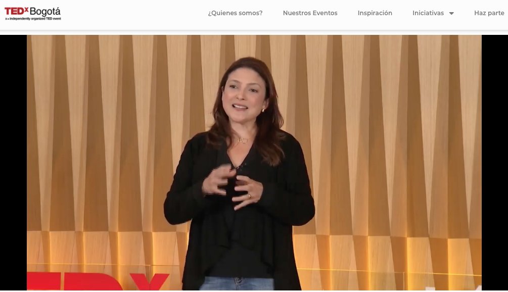 Maria José Rubio 
La articulación desde ese construir ganar ganar, logra que las soluciones se articulen de una manera solida y que sigamos construyendo independientemente del problema.
#TEDxBogotáMujeres