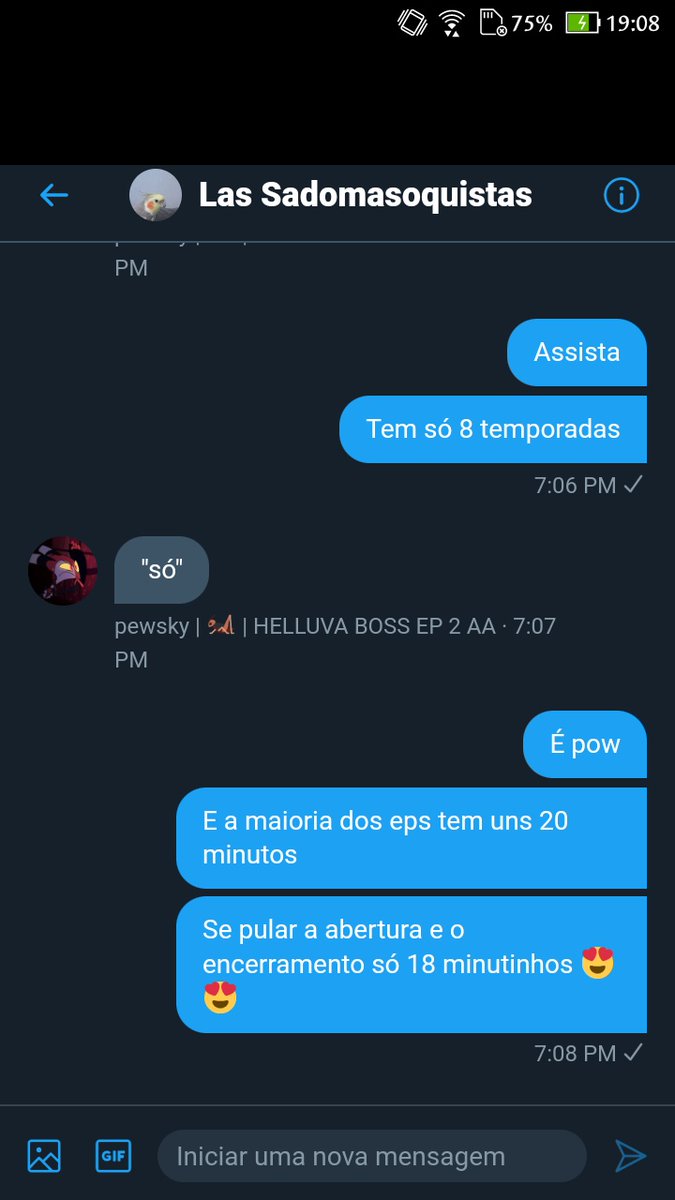 Kiimee's tweet photo. Tentando convencer o pewsky a assistir rwby enquanto esperamos a lexxie terminar de organizar os eps no rave https://t.co/zyX98BBkaV