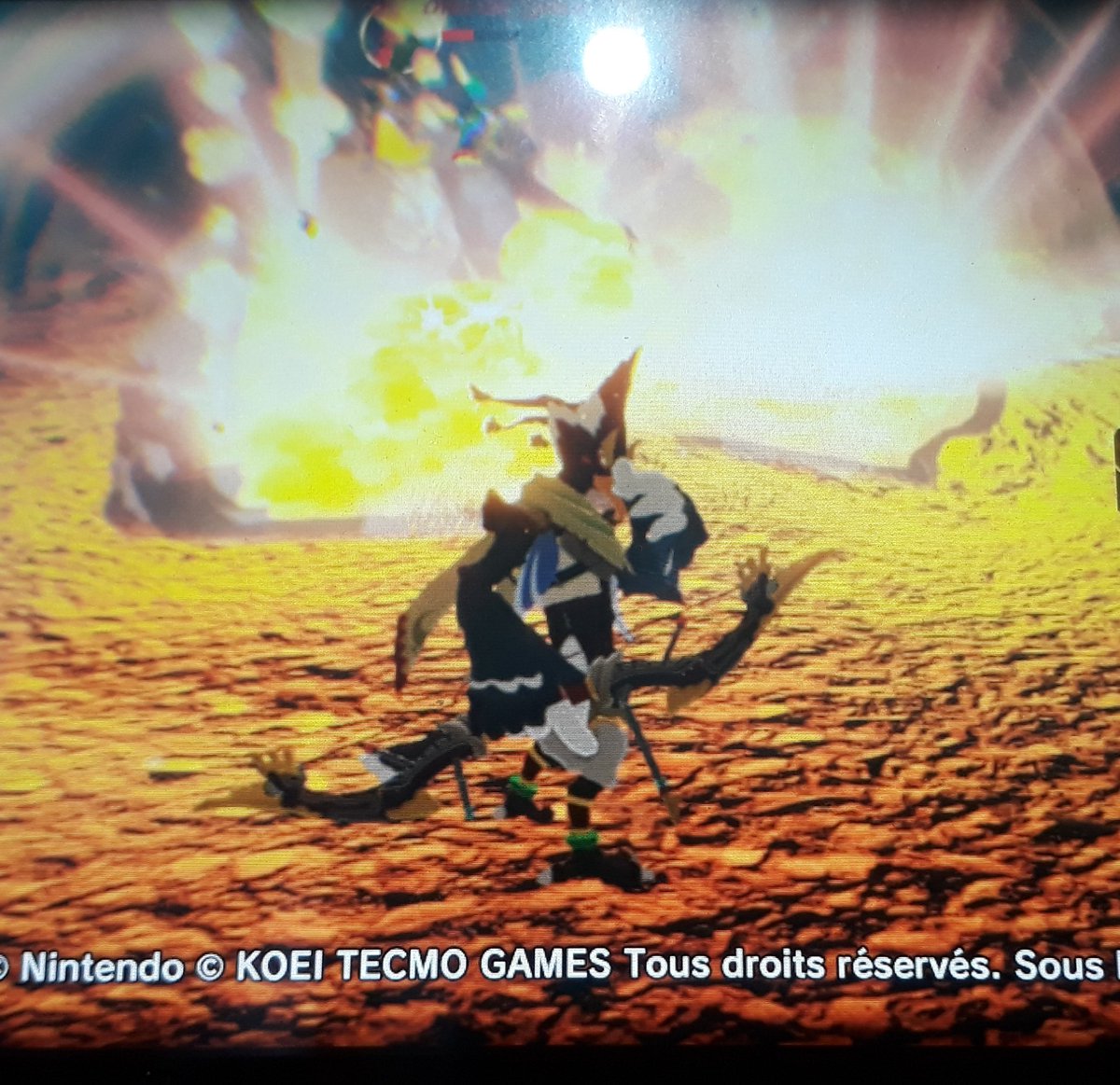 melv321's tweet photo. En vrai il est difficile de fair de gros dégâts avec lui mais le game play est juste incroyable #HyruleWarriorsAgeofCalamity https://t.co/7vZid6SRu5