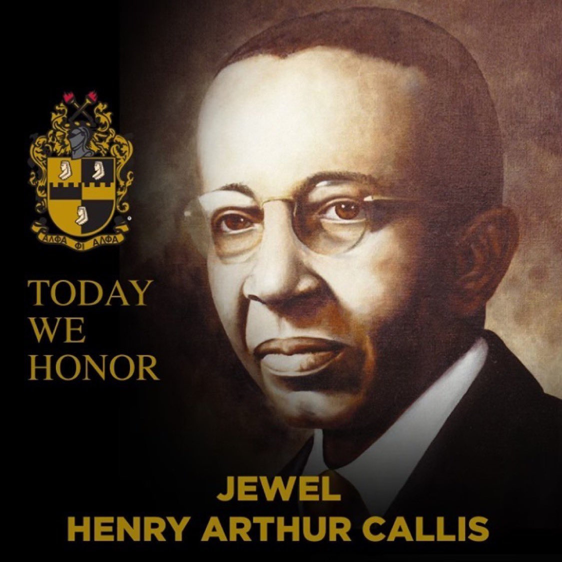 VegasAlphas's tweet photo. Repost from @apa1906network
•
The countdown to Founders’ Day has begun, and for the next 7 days we will be honoring each of our beloved Jewels. Today we honor Jewel Henry Arthur Callis.
#AlphaPhiAlpha #APA1906Network #ForThe7Jewels #HenryArthurCallis https://t.co/1XQuIJiPa7