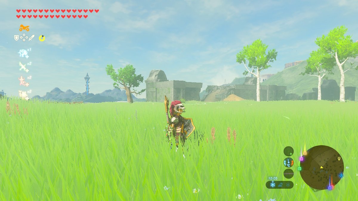 FrogReligion's tweet photo. #BreathoftheWild #NintendoSwitch i honestly forgot how beautiful botw is https://t.co/j9vYiH7LrD