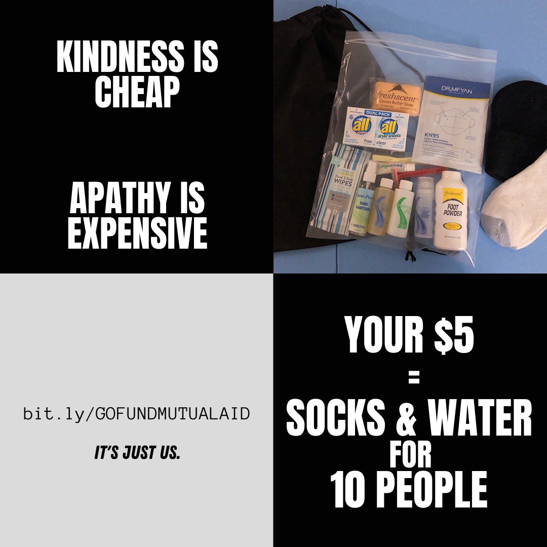 ccantrallx's tweet image. 🔴🔴🔴 PLZ READ THREAD 🔴🔴🔴
me and a few friends are still raising money to feed, hydrate, and sanitize not only local activists but also our unhoused neighbors across LA.